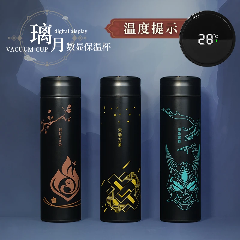 Anime Game Genshin Impact Xiao Zhongli Hu Tao Screen Display Stainless Steel Vacuum Cup Thermos Cup Water Bottle Xmas Gift
Anime Game Genshin Impact Xiao Zhongli Hu Tao Screen Display Stainless Steel Vacuum Cup Thermos Cup Water Bottle Xmas Gift