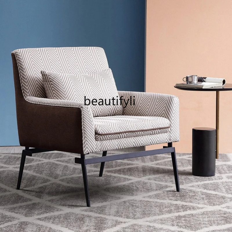 Nordic Sofa American Wingback Chair Minimalist Italian Single Sofa Single Leisure Chair Light Luxury
Nordic Sofa American Wingback Chair Minimalist Italian Single Sofa Single Leisure Chair Light Luxury