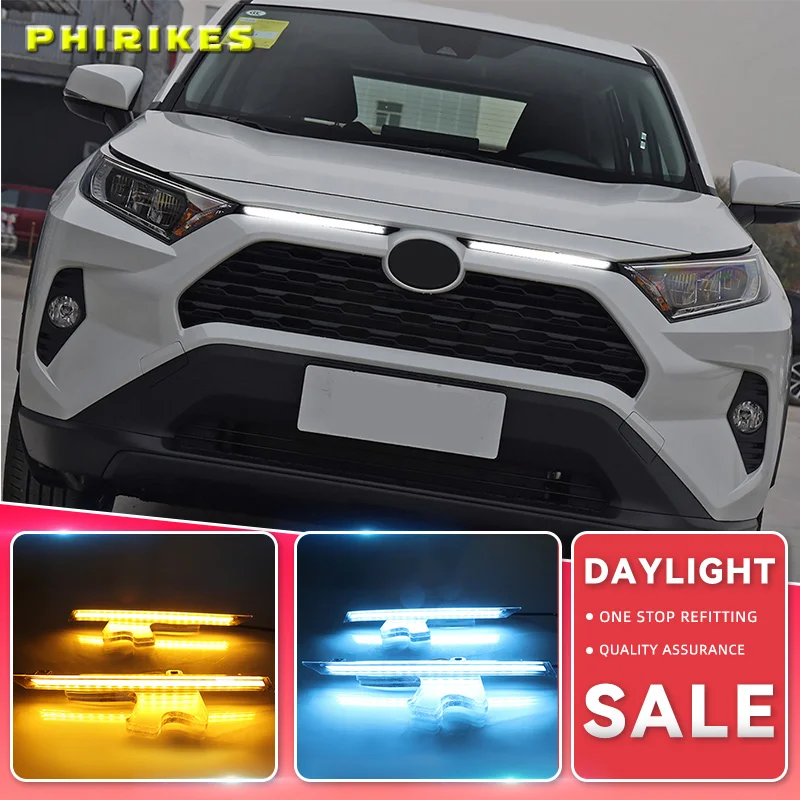 Дневные ходовые огни для Toyota RAV 4 2019 2020 RAV4 DRL, желтые поворотные огни, водонепроницаемая крышка ABS
Дневные ходовые огни для Toyota RAV 4 2019 2020 RAV4 DRL, желтые поворотные огни, водонепроницаемая крышка ABS