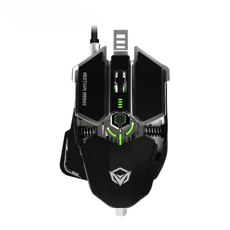 Hot Sale Useful M990S Aluminum Wear-resistant Optical Wired Pro Gamer Mechanical Metal USB Gaming Mice
Hot Sale Useful M990S Aluminum Wear-resistant Optical Wired Pro Gamer Mechanical Metal USB Gaming Mice