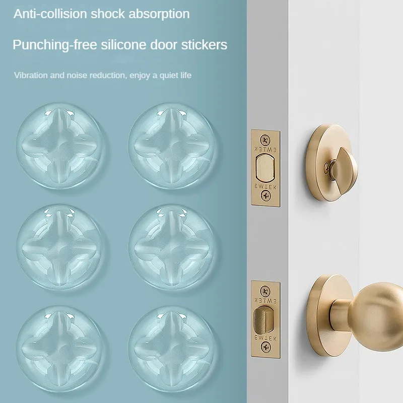 6/9Pcs/set Transparent Door Stopper Round Silicone Adhesive Crash Pad Wall Protection Safety Shock Door Handle Bumpers
6/9Pcs/set Transparent Door Stopper Round Silicone Adhesive Crash Pad Wall Protection Safety Shock Door Handle Bumpers