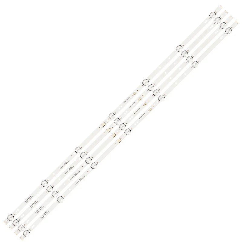 4pcs/Set 3V 810mm LED Backlight Strip for Akai AKTV4329M MS-T430 MS-T430-3030-08A MC-32A06X 32A/321 MS-L3452 V2 PT430CT02-1
4pcs/Set 3V 810mm LED Backlight Strip for Akai AKTV4329M MS-T430 MS-T430-3030-08A MC-32A06X 32A/321 MS-L3452 V2 PT430CT02-1