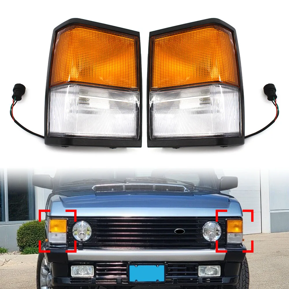 

1 Pair Car Front Corner Light Side Corner Lamp Left & Right For Land Rover Range Rover 1971-1986 PRC8950 PRC8949