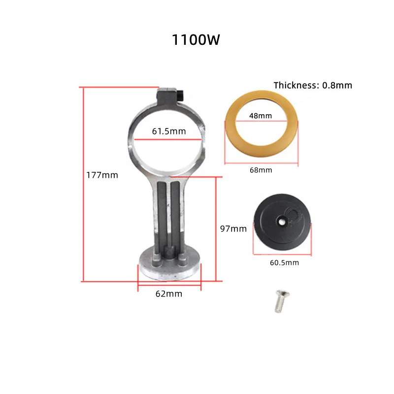 1100W Air Compressor Connecting Rod +Rubber Ring+Circular Pressure Plate+Screw Silent Oil-free Air Compressor Air Pump Accessory
1100W Air Compressor Connecting Rod +Rubber Ring+Circular Pressure Plate+Screw Silent Oil-free Air Compressor Air Pump Accessory