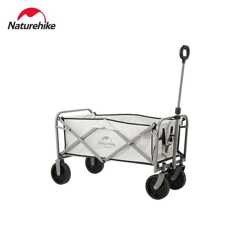 

Naturehike Folding Trolley Camping Cart 160L Large Capacity Portable Ultralight Shopping Pushcart Outdoor Picnic Wagon