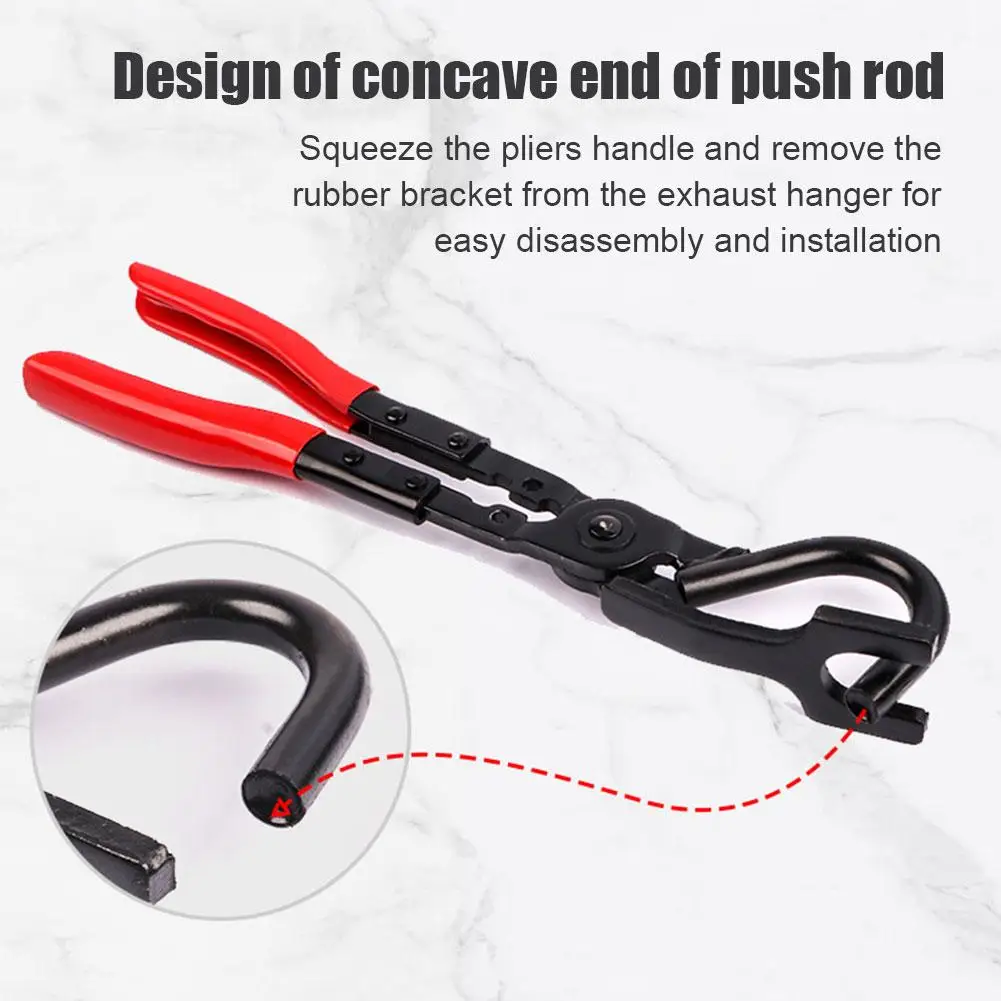 Universal Car Exhaust Rubber Pad Pliers Exhaust Pipe Gasket Removal Plier Exhaust Hanger Removal Puller Anti-Slip Handle Tools 15 Mallzona Universal Car Exhaust Rubber Pad Pliers Exhaust Pipe Gasket Removal Plier Exhaust Hanger Removal Puller Anti-Slip Handle Tools Mallzona