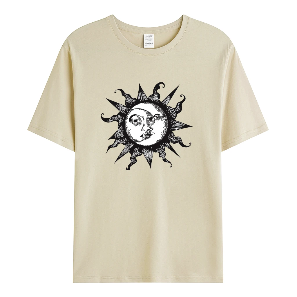 Women T-shirts Cotton Women Clothing Feminist Shirt Casual Sun Moon Printing Straight Tees Short Sleeve Tshirt
Women T-shirts Cotton Women Clothing Feminist Shirt Casual Sun Moon Printing Straight Tees Short Sleeve Tshirt