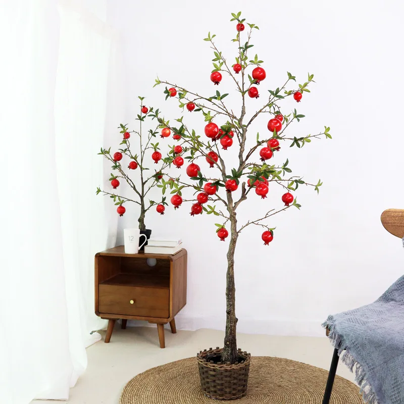 Artificial Pomegranate Fruit Tree, Green Plant, Potted Home Decoration, Living Room Decoration, Fake
Artificial Pomegranate Fruit Tree, Green Plant, Potted Home Decoration, Living Room Decoration, Fake