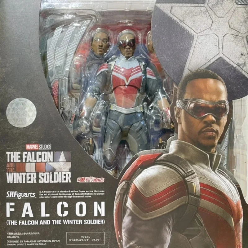 

Soul Limited Marvel Avengers Shf Falcon & Winter Soldier Sam The New Captain America Brand New In Stock!