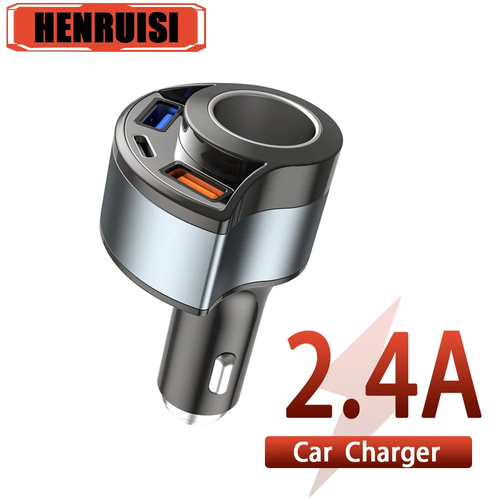 2.4A Car Charger Quick Charge QC 3.0 PD USB C Fast Charging Car Phone Charger Adapter For iPhone 14 13 12 Xiaomi Huawei Samsung
2.4A Car Charger Quick Charge QC 3.0 PD USB C Fast Charging Car Phone Charger Adapter For iPhone 14 13 12 Xiaomi Huawei Samsung