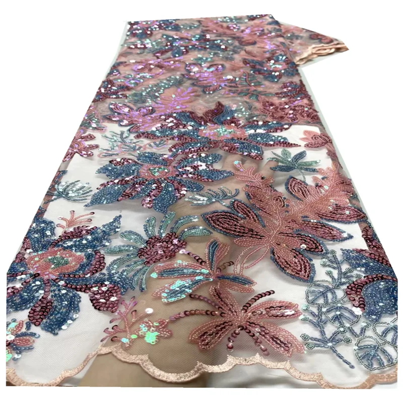 Fashion French Embroidery Beaded Tulle Lace Fabric African Nigerian Sequin Lace Fabric For Wedding Dress FYU48
Fashion French Embroidery Beaded Tulle Lace Fabric African Nigerian Sequin Lace Fabric For Wedding Dress FYU48