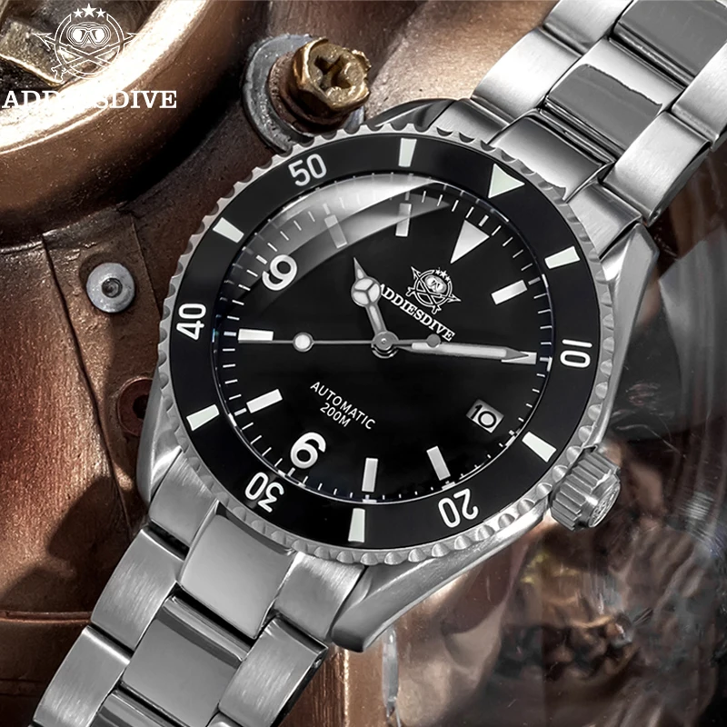 ADDIESDIVE Men's Watch BGW9 Blue Luminous Sport Sapphire Crystal 20Bar Waterproof NH35A Automatic Mechanical Watch reloj hombre
ADDIESDIVE Men's Watch BGW9 Blue Luminous Sport Sapphire Crystal 20Bar Waterproof NH35A Automatic Mechanical Watch reloj hombre