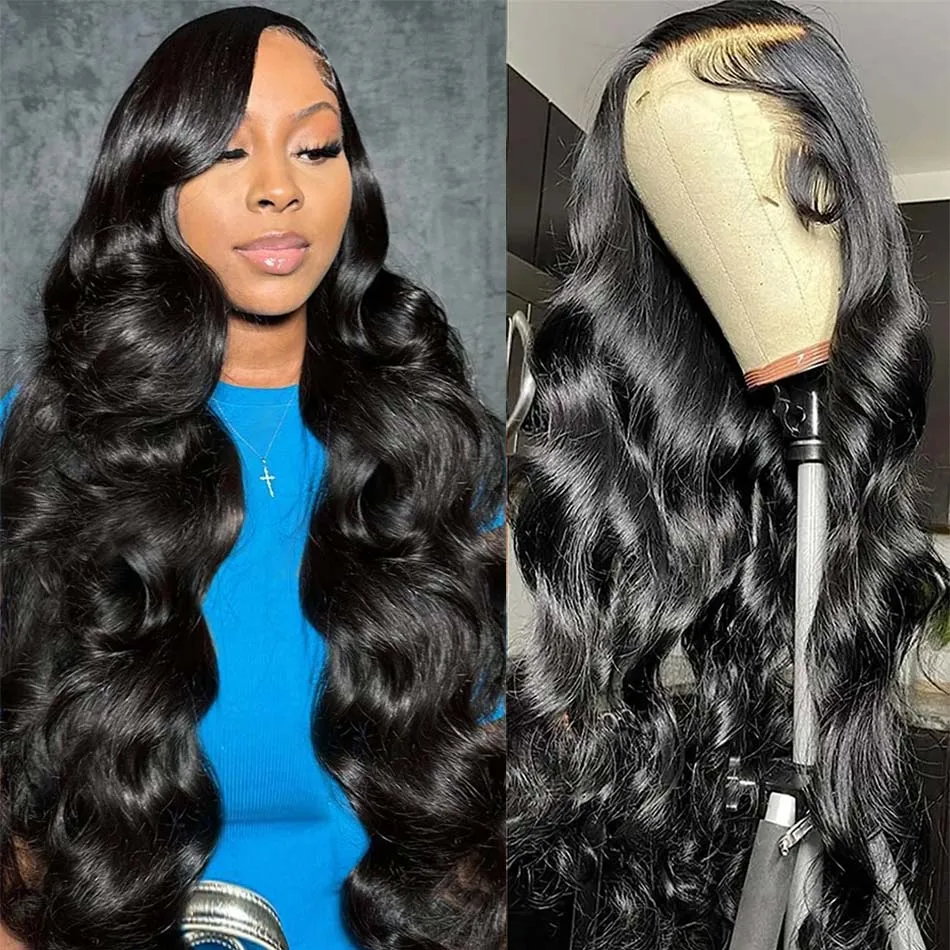 

30Inch Body Wave 13x4 Lace Front Human Hair Wig Remy 13x6 HD Lace Frontal Wigs For Black Women Brazilian Wigs Preplucked On Sale
