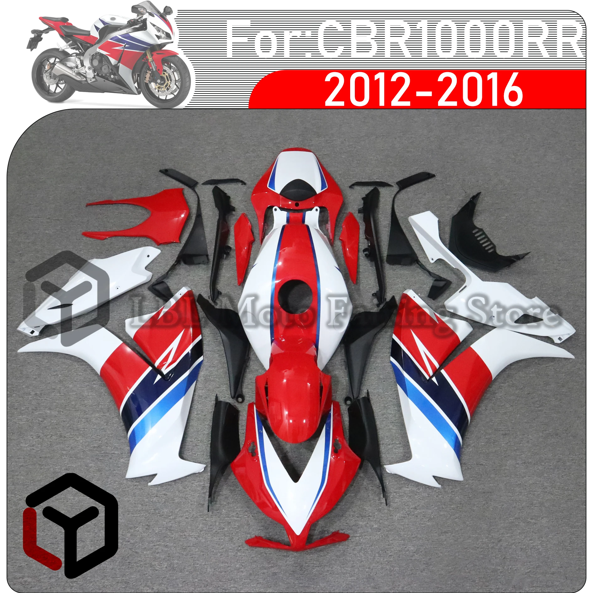 

Motorcycle ABS Injection Bodywork Fairing Kit For HONDA CBR1000RR CBR1000 RR 2012-2016 Motorcycle Shell Fairing Spoiler Bodywork