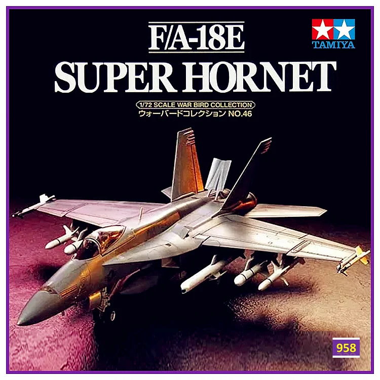 

Tamiya 60746 F/A-18E Super Hornet 1/72 Scale Kit