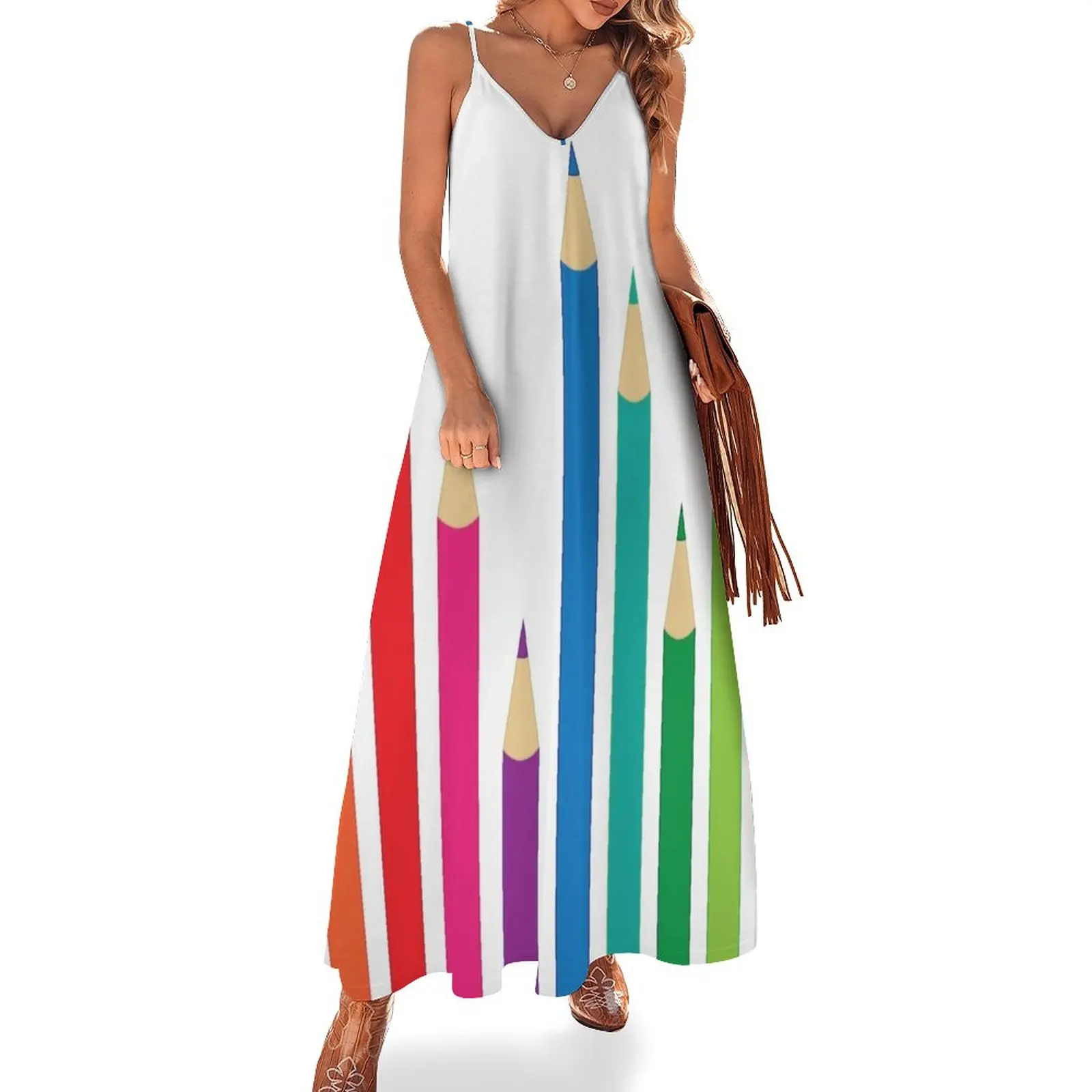 Colored pencils Sleeveless Dress dresses for women chic and elegant woman dress birthday dresses for women
Colored pencils Sleeveless Dress dresses for women chic and elegant woman dress birthday dresses for women