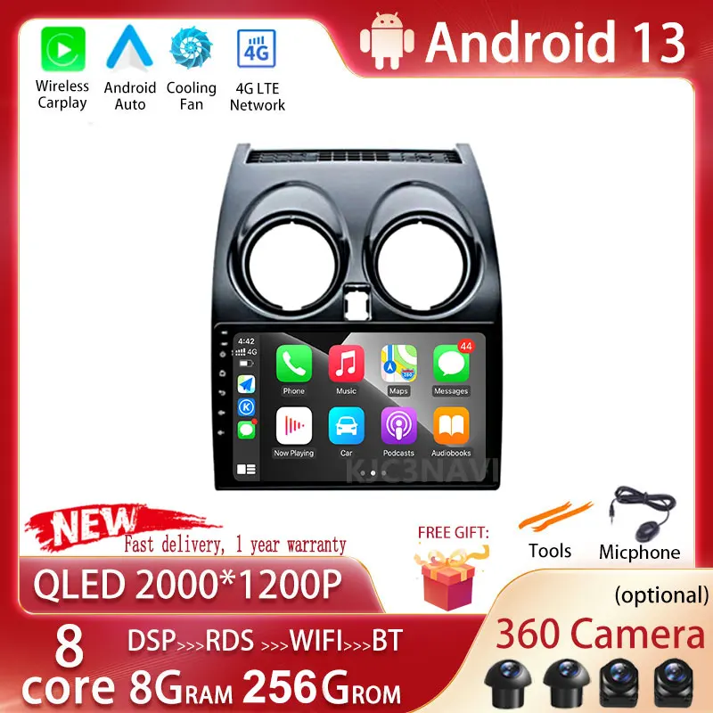 9 Inch Car Radio Android 13 Auto Multimedia For Nissan Qashqai J10 2006 2007 2008 - 2013 Carplay 4G 2din GPS Autoradio
9 Inch Car Radio Android 13 Auto Multimedia For Nissan Qashqai J10 2006 2007 2008 - 2013 Carplay 4G 2din GPS Autoradio