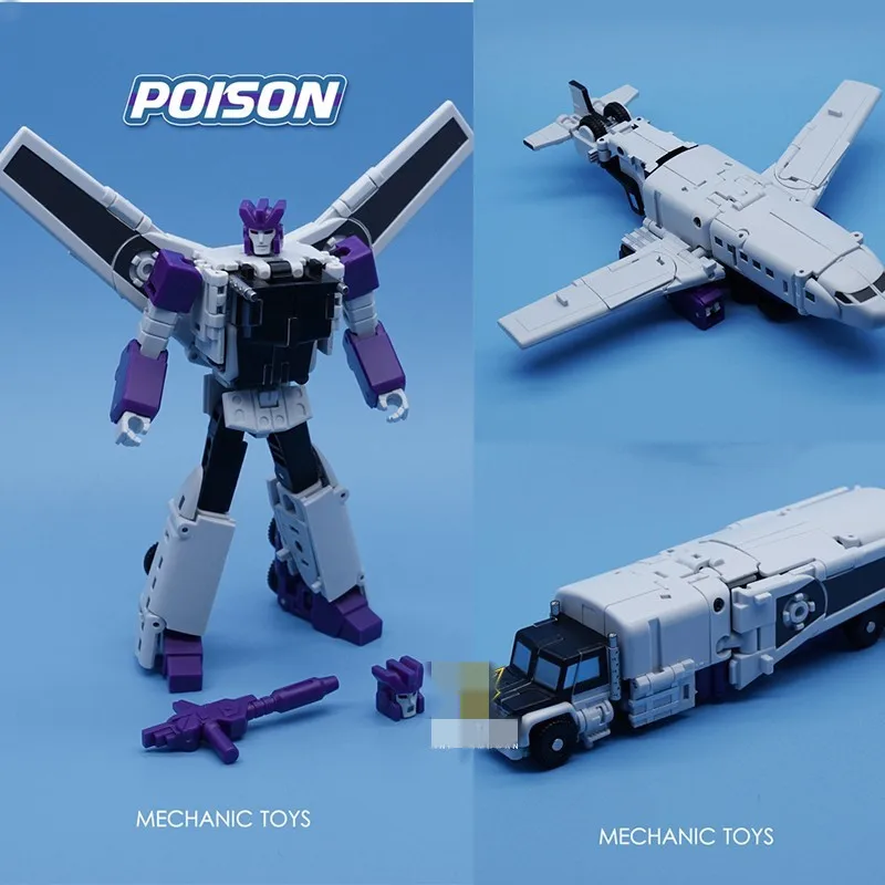 MFT Transformation MS27 MS-27 POISONOUS FOG Triple Changers Steel Battle Mini Warrior Action Figure Robot Toys Collection model
MFT Transformation MS27 MS-27 POISONOUS FOG Triple Changers Steel Battle Mini Warrior Action Figure Robot Toys Collection model