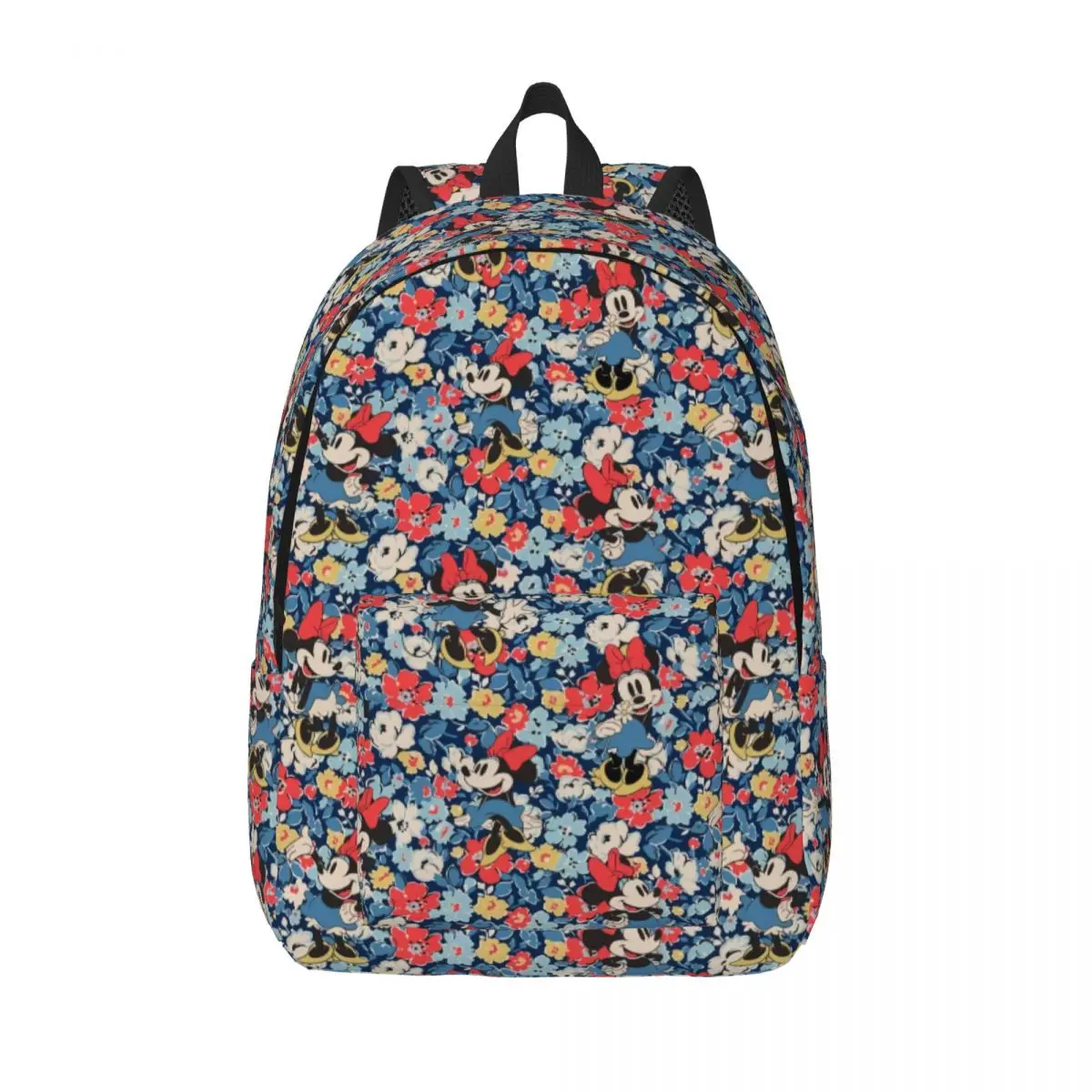 Custom Mickey Mouse Flower Cartoon Canvas Backpack for Girls Boys School College Travel Bags Men Women Bookbag 15 Inch Laptop
Custom Mickey Mouse Flower Cartoon Canvas Backpack for Girls Boys School College Travel Bags Men Women Bookbag 15 Inch Laptop