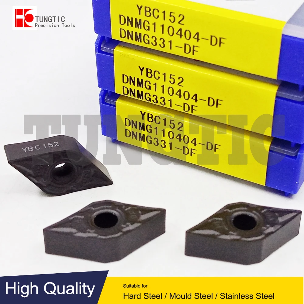 DNMG110404-DF YBC152 Milling Cutter CNC Tools Lathe Machining Tools Lathe Cutting Tool Metal Turning Tools Inserts DNMG 110404
DNMG110404-DF YBC152 Milling Cutter CNC Tools Lathe Machining Tools Lathe Cutting Tool Metal Turning Tools Inserts DNMG 110404