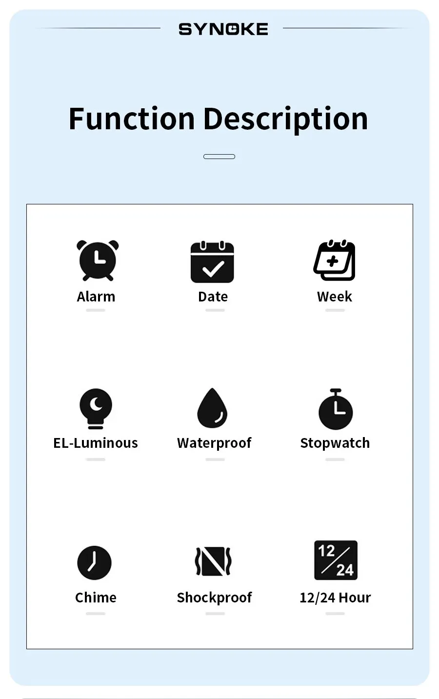 New for Men Sports Electronic Watch Waterproof Night Glow Large Screen Square Student Watch Outdoor Running Camping 3 Mallzona S8b379b83c9074de0978f5cc05d9fdb677 New for Men Sports Electronic Watch Waterproof Night Glow Large Screen Square Student Watch Outdoor Running Camping Mallzona