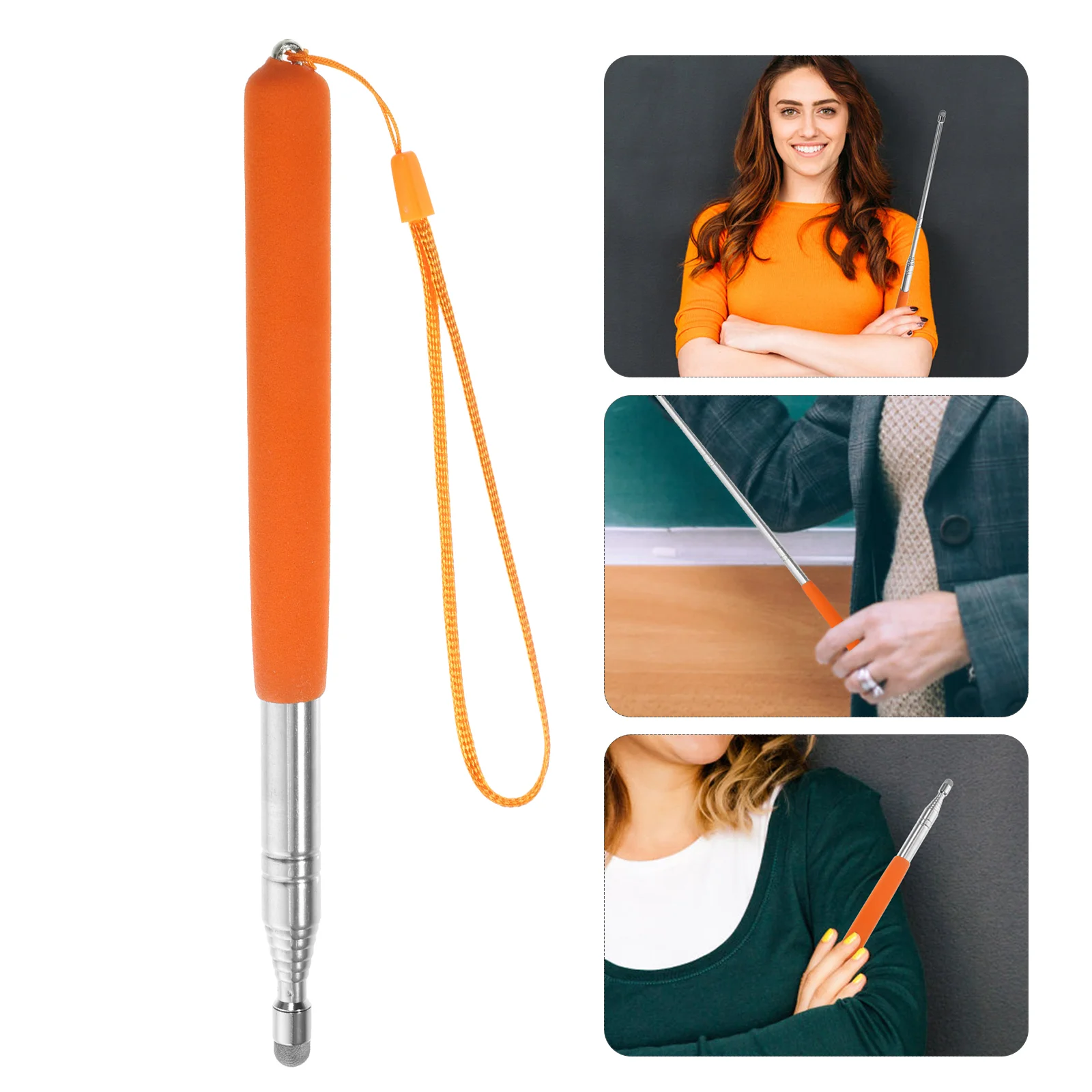 Whiteboard Indicator Stick Handheld Pointing Stick Reusable Pointer Stick Reading Indicator Stick Retractable Pointer Indicator
Whiteboard Indicator Stick Handheld Pointing Stick Reusable Pointer Stick Reading Indicator Stick Retractable Pointer Indicator