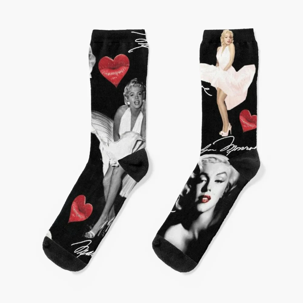 

Marilyn Monroe Socks FASHION short men cotton high quality Men Socks Women's