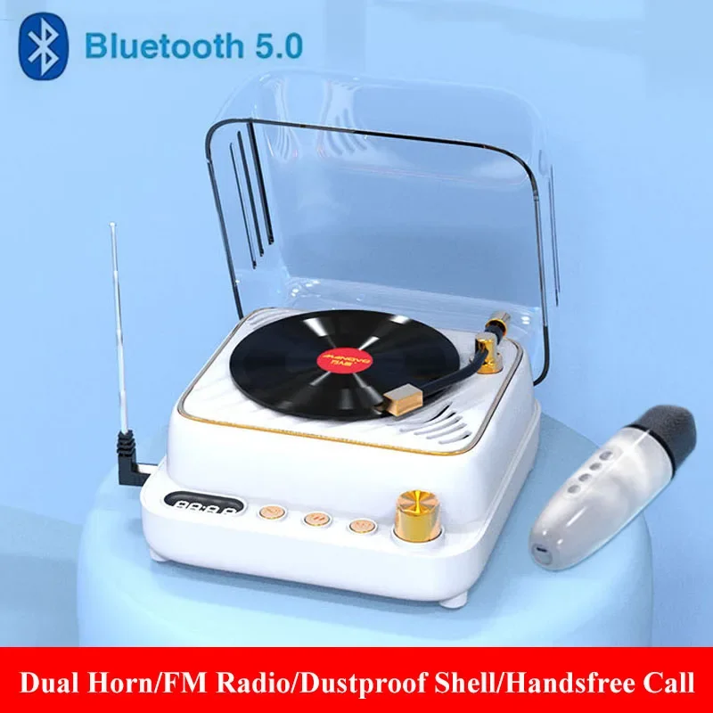 Мини Bluetooth-Колонка в стиле ретро, проигрыватель виниловых записей, портативное FM-радио, караоке, микрофон, звуковая шкатулка, стерео, музыкальный проигрыватель, громкая связь, Cal
Мини Bluetooth-Колонка в стиле ретро, проигрыватель виниловых записей, портативное FM-радио, караоке, микрофон, звуковая шкатулка, стерео, музыкальный проигрыватель, громкая связь, Cal