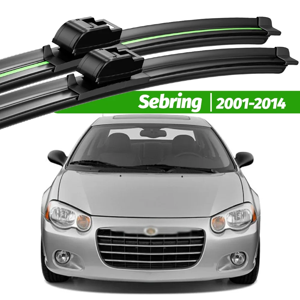 For Chrysler Sebring 2001-2014 2pcs Front Windshield Wiper Blades 2005 2006 2007 2008 2009 2010 Windscreen Window Accessories
For Chrysler Sebring 2001-2014 2pcs Front Windshield Wiper Blades 2005 2006 2007 2008 2009 2010 Windscreen Window Accessories