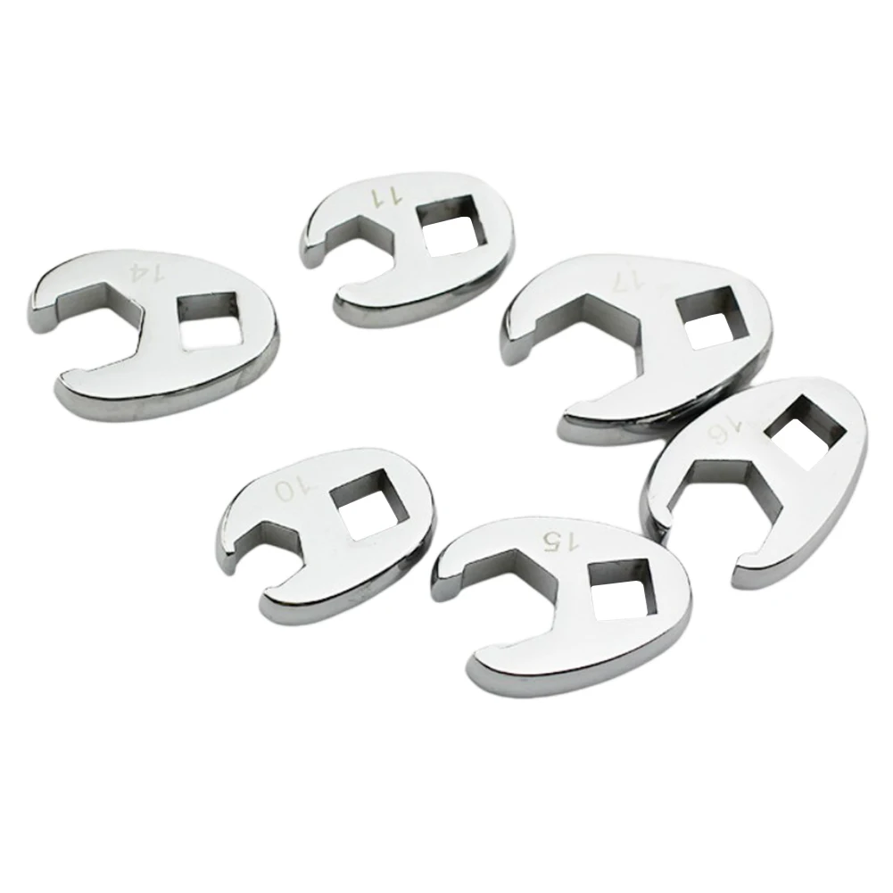 10Pcs Drive Crowfoot Wrench 10 To 22mm Metric Foot Open End Spanner 3/8Inch Chrome Plated Crow Foot Open End Spanner Vehicle
10Pcs Drive Crowfoot Wrench 10 To 22mm Metric Foot Open End Spanner 3/8Inch Chrome Plated Crow Foot Open End Spanner Vehicle