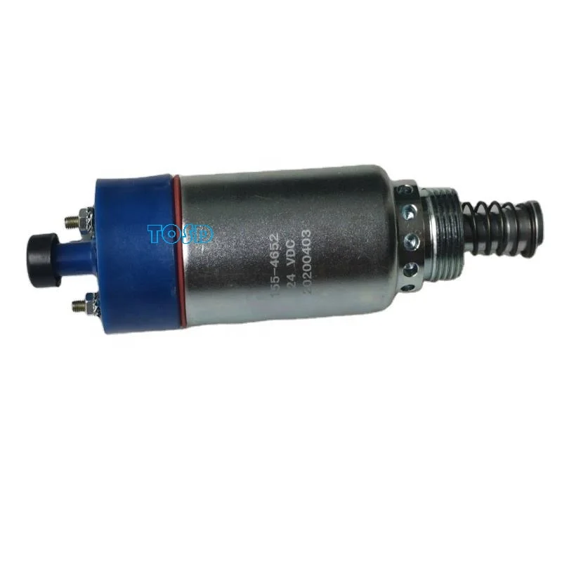 E320B E325C Excavator 155-4652 1554652 Engine Flameout Solenoid 24V Fuel Shutoff Stop Solenoid 8C-3663 24V for CAT 125-5772
E320B E325C Excavator 155-4652 1554652 Engine Flameout Solenoid 24V Fuel Shutoff Stop Solenoid 8C-3663 24V for CAT 125-5772