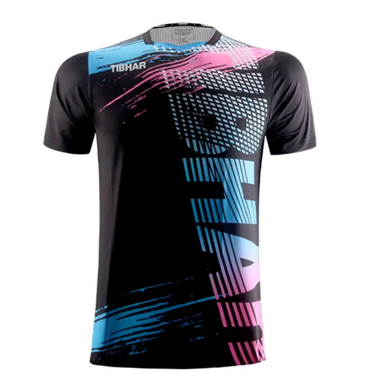 Original Tibhar 02306 Table Tennis Jersey Comfortable Workout Sports Short Sleeve Shirt Quick Dry Ping Pong T-shirt Men Women
Original Tibhar 02306 Table Tennis Jersey Comfortable Workout Sports Short Sleeve Shirt Quick Dry Ping Pong T-shirt Men Women