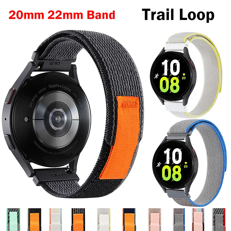 20mm 22mm Band for Samsung Galaxy Watch 5 Pro Strap 45mm active 2 Gear S3 bracelet Trail Loop correa Galaxy watch 4 44mm 40mm
20mm 22mm Band for Samsung Galaxy Watch 5 Pro Strap 45mm active 2 Gear S3 bracelet Trail Loop correa Galaxy watch 4 44mm 40mm