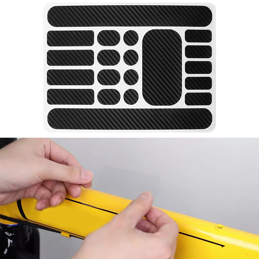 1 Set Bicycle Anti-Scratch Sticker Scratch Masking Film Carbon Pattern PVC Frame Chain Protection Sticker Bike Decoration
1 Set Bicycle Anti-Scratch Sticker Scratch Masking Film Carbon Pattern PVC Frame Chain Protection Sticker Bike Decoration