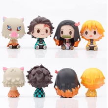 4Pcs/Set Anime Demon Slayer Figure Kamado Tanjirou Nezuko Agatsuma Zenitsu Action Model PVC Statue Collectible Toy
4Pcs/Set Anime Demon Slayer Figure Kamado Tanjirou Nezuko Agatsuma Zenitsu Action Model PVC Statue Collectible Toy