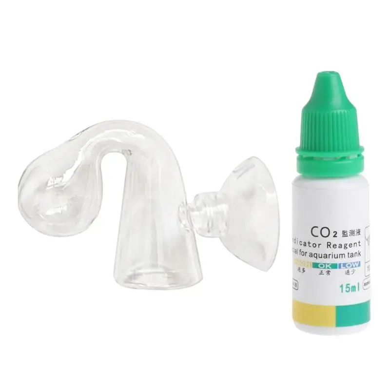 Fish Tank CO2 Checker CO2 Fish Tank Diffuse Glass Drop Checker CO2 Monitor Kit for Aquarium Tank Transparent Drop Checker
Fish Tank CO2 Checker CO2 Fish Tank Diffuse Glass Drop Checker CO2 Monitor Kit for Aquarium Tank Transparent Drop Checker