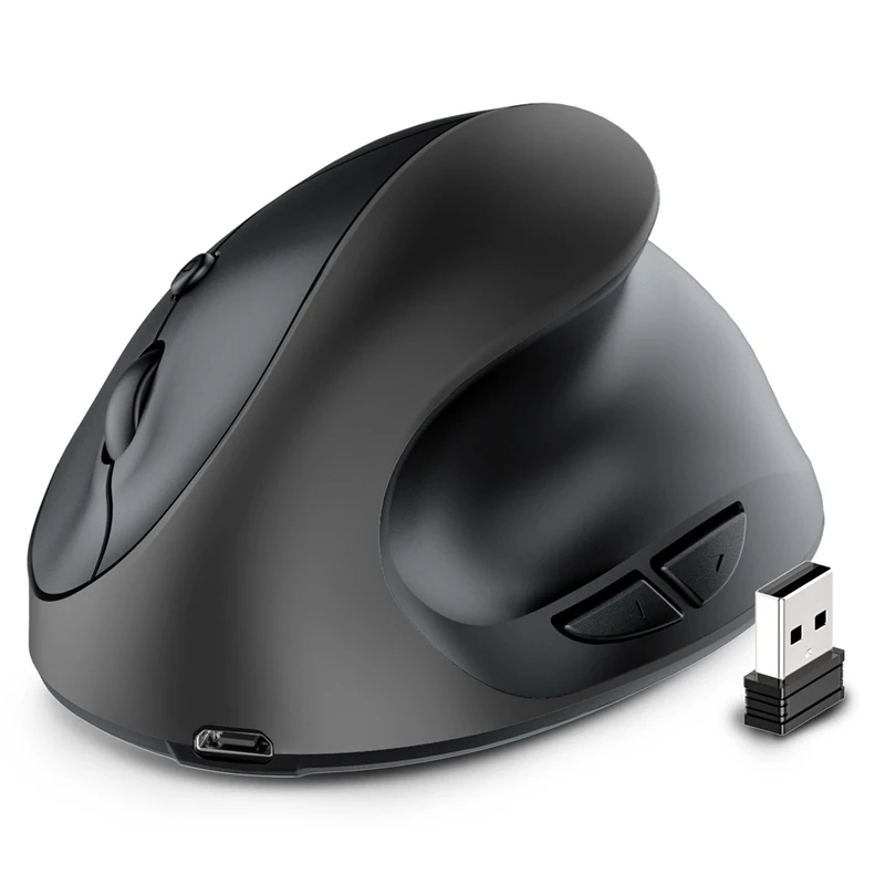 Hot 2.4G Wireless Mouse Rechargeable Ergonomic Mouse Computer Office Vertical Grip Mouse For Computer Laptop
Hot 2.4G Wireless Mouse Rechargeable Ergonomic Mouse Computer Office Vertical Grip Mouse For Computer Laptop