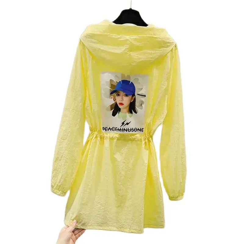 Fashion Design Sun-Proof Clothing Women's Thin Summer Coat Tops Mid-Length 2023 New Long-Sleeved Printed Jacket Windbreaker
Fashion Design Sun-Proof Clothing Women's Thin Summer Coat Tops Mid-Length 2023 New Long-Sleeved Printed Jacket Windbreaker