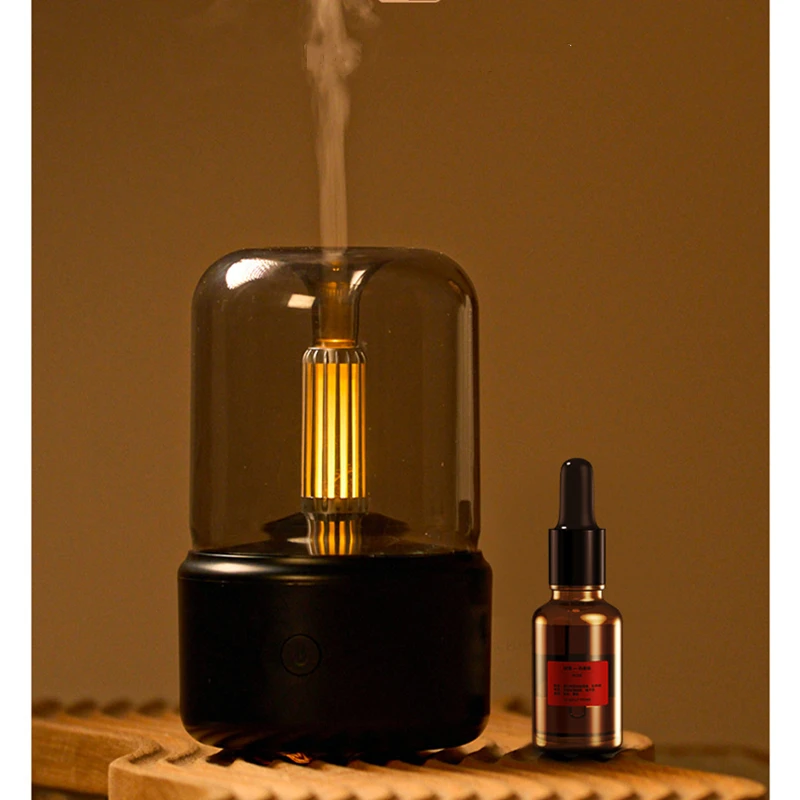 Candle Light Air Humidifier Diffuser USB Ultrasonic Atomization Aromatherapy Humidifiers Diffusers Fragrance Scent Essential Oil 
Candle Light Air Humidifier Diffuser USB Ultrasonic Atomization Aromatherapy Humidifiers Diffusers Fragrance Scent Essential Oil