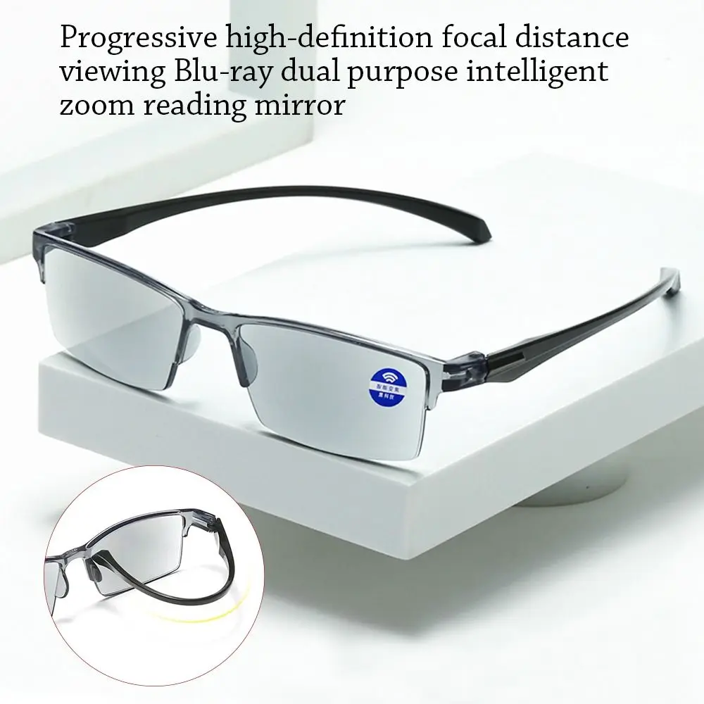 

Autofocus Power Anti-Blue Light Reading Glasses Smart Anti Blue Ray Hyperopia Glasses PC Near Far Optical Spectacle Eyeglass