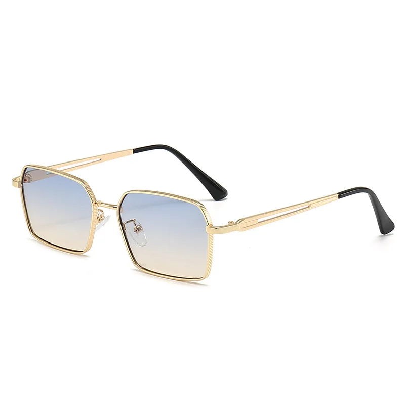 

Retro Square Sunglasses for Men/Women Fashion Small Frame Polygon Sun Glasses Vintage Metal Outdoor Driving Eyewear UV400 Shades