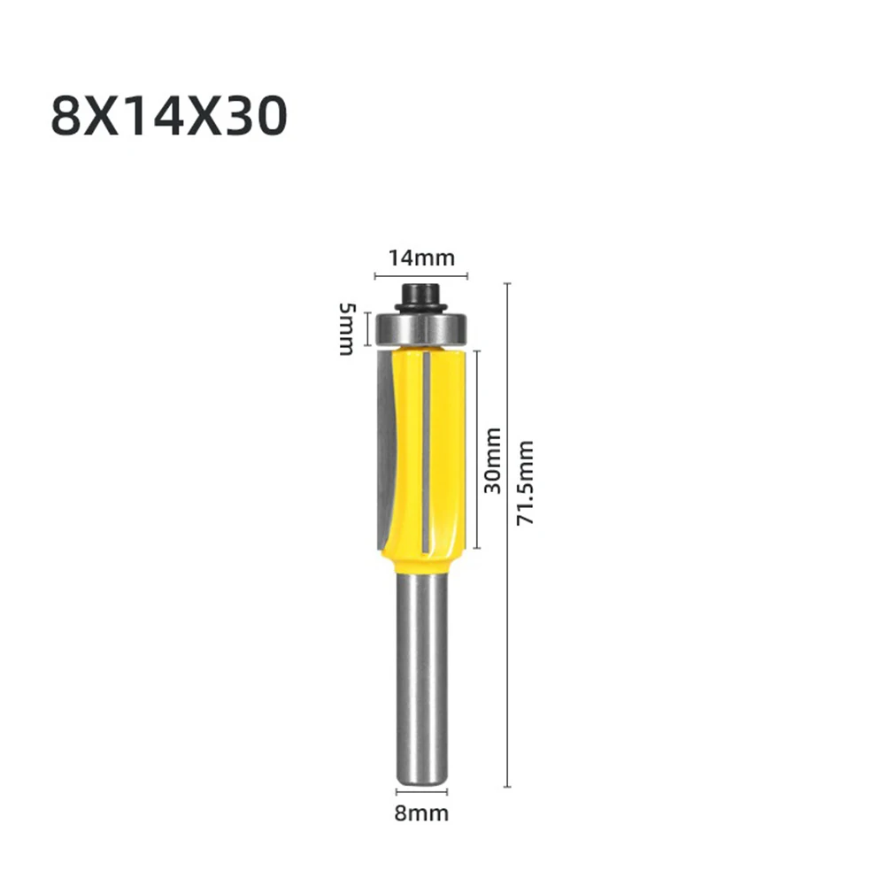 1 Pc Milling Cutter 8mm Flush Trimming Edge Router Bit Top Bearing Z4 Pattern Carving For Woodworking Carpentry Tool Accessories
1 Pc Milling Cutter 8mm Flush Trimming Edge Router Bit Top Bearing Z4 Pattern Carving For Woodworking Carpentry Tool Accessories
