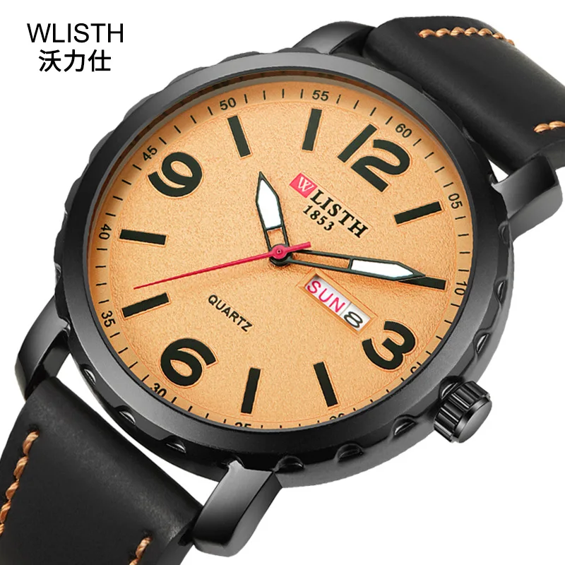 WLISTH Men's Watch Top Luxury Brand Sport Quartz Watch Men Watches Waterproof Wrist Watch Man Stainless Steel Date Clock Men
WLISTH Men's Watch Top Luxury Brand Sport Quartz Watch Men Watches Waterproof Wrist Watch Man Stainless Steel Date Clock Men