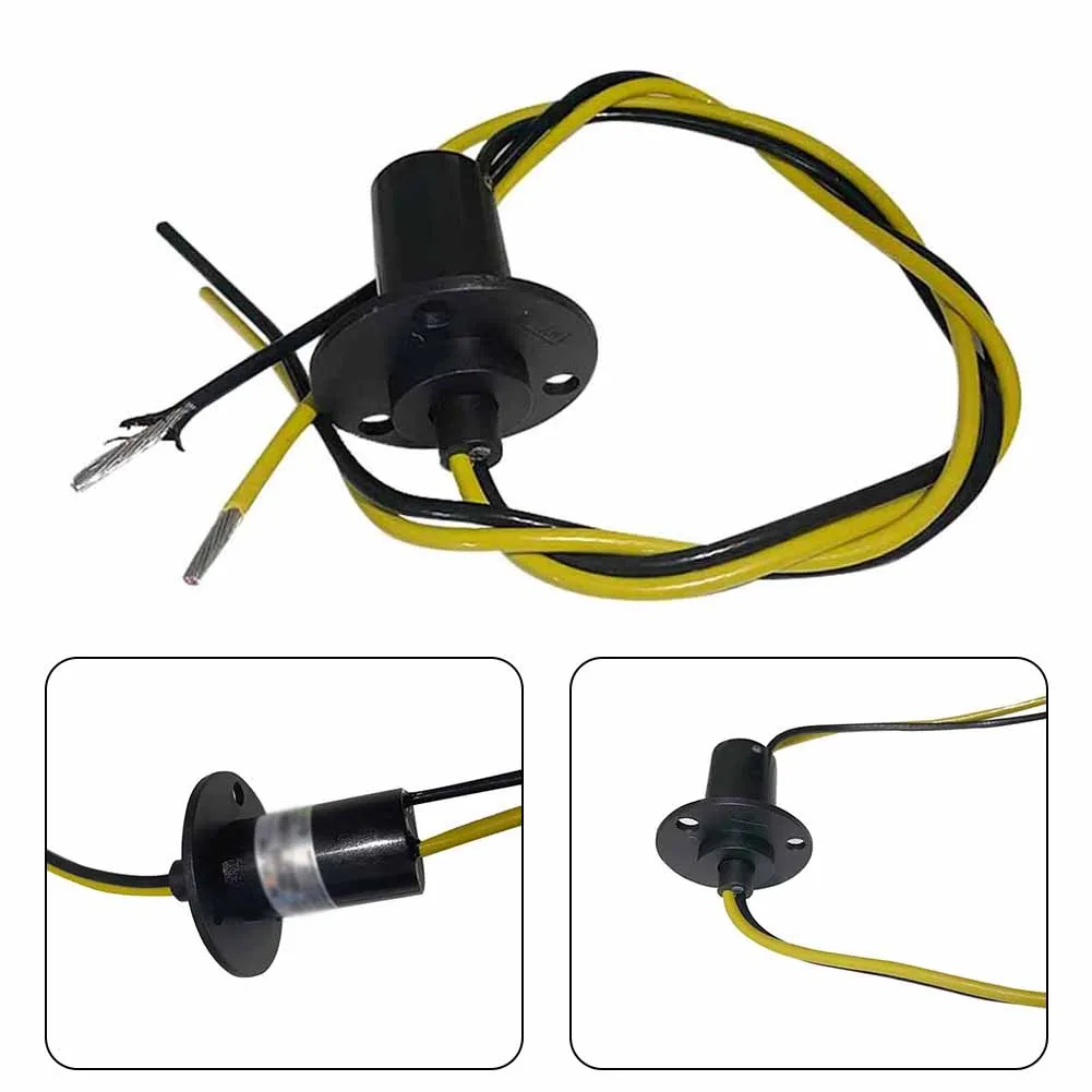 Conductive Slip Ring Conductive Compact Structure Smooth Operation 2 Wires Slip Ring for Rotary Table and More
Conductive Slip Ring Conductive Compact Structure Smooth Operation 2 Wires Slip Ring for Rotary Table and More