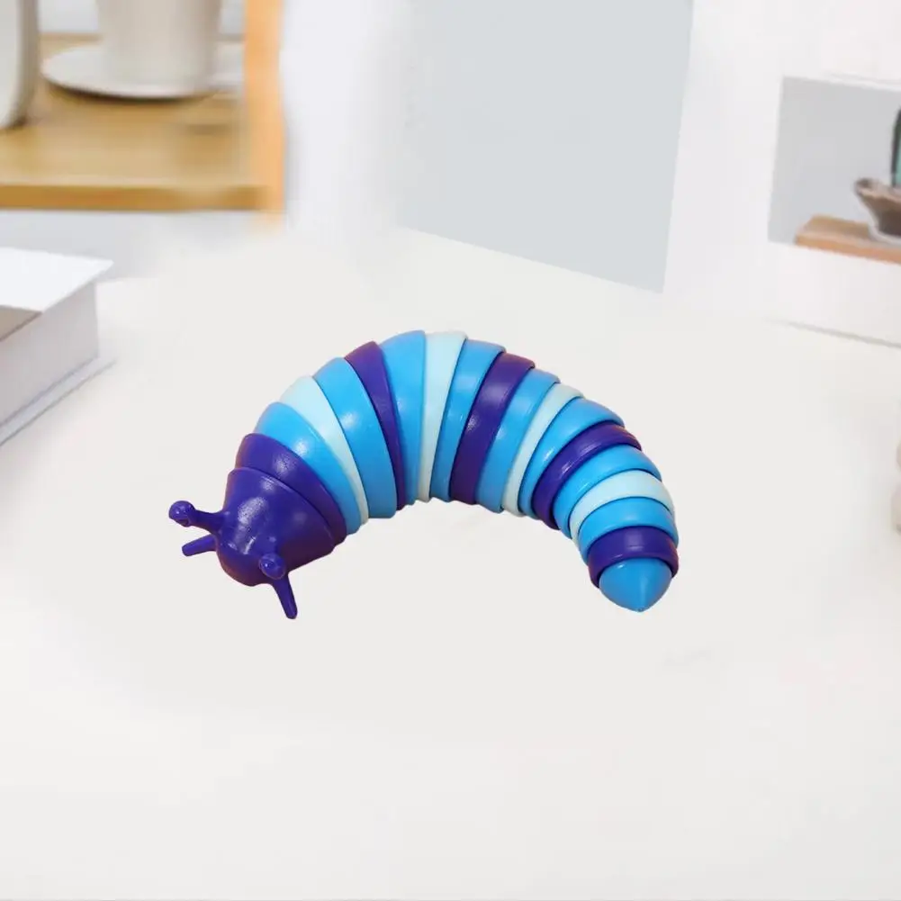 Colorful Caterpillar Shape Toy Colorful Caterpillar Fidget Toy Portable Stress Relief Slug for Kids Adults Funny for Birthday
Colorful Caterpillar Shape Toy Colorful Caterpillar Fidget Toy Portable Stress Relief Slug for Kids Adults Funny for Birthday