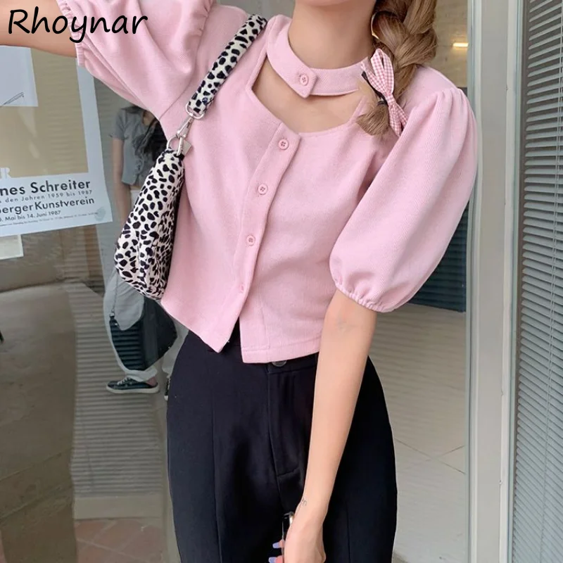 Shirts Women Summer Korean Style New Arrival Design French Skinny Puff Sleeve Ladies Clothing Chemise Femme Tender Retro Classic
Shirts Women Summer Korean Style New Arrival Design French Skinny Puff Sleeve Ladies Clothing Chemise Femme Tender Retro Classic
