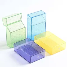 1pc Plastic Clear Thick Cigarette Case Shining Cigarettes Box Portable Cigarette Holder Container for Smoker Smoking Accessories
1pc Plastic Clear Thick Cigarette Case Shining Cigarettes Box Portable Cigarette Holder Container for Smoker Smoking Accessories