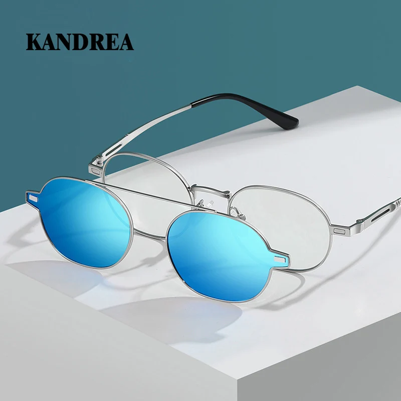 KANDREA Новые поляризованные очки для близорукости Модные цветные магнитные подвесные однозеркальные эксклюзивные солнцезащитные очки двойного назначения CG8802
KANDREA Новые поляризованные очки для близорукости Модные цветные магнитные подвесные однозеркальные эксклюзивные солнцезащитные очки двойного назначения CG8802