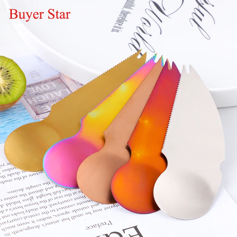 Kiwi Opening Tools 304 Stainless Steel Fruit Dig Spoon Knife Kiwi Peelers Scoop Cutter Kitchen Tools Fruit Vegetable Tools 
Kiwi Opening Tools 304 Stainless Steel Fruit Dig Spoon Knife Kiwi Peelers Scoop Cutter Kitchen Tools Fruit Vegetable Tools