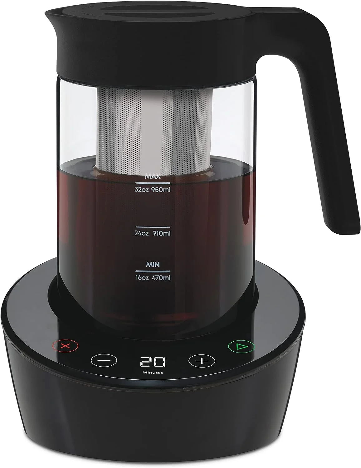 Brew Electric Coffee Maker, From the Makers of Pot, Quickly Cold Brew Coffee, Customize Your Brew Strength, Easy-to-Use, Dishwa
Brew Electric Coffee Maker, From the Makers of Pot, Quickly Cold Brew Coffee, Customize Your Brew Strength, Easy-to-Use, Dishwa